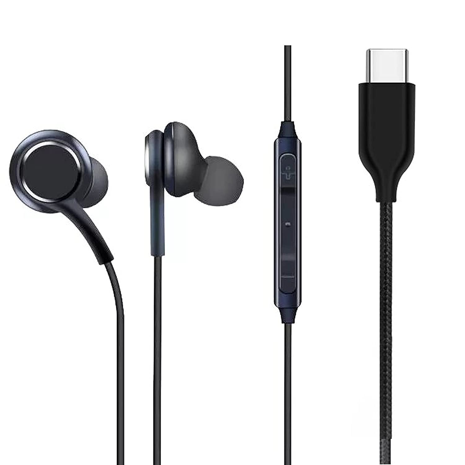 Écouteurs intra-auriculaires filaires Samsung AKG USB-C avec boutons de volume et micro Écouteurs intra-auriculaires filaires Samsung AKG USB-C avec boutons de volume et micro